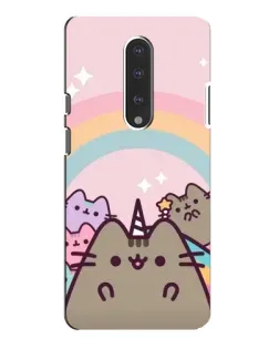 Чехол для OnePlus 7 Pro с картинкой «Единорог Pusheen»