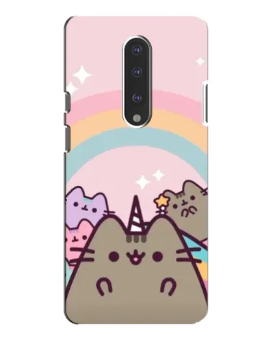 Чехол для OnePlus 7 Pro с картинкой «Единорог Pusheen»