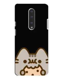 Чехол для OnePlus 7 Pro с картинкой «Пушин на черном»