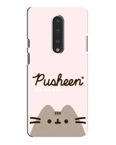 Чехол для OnePlus 7 Pro с картинкой «Pusheen логотип»