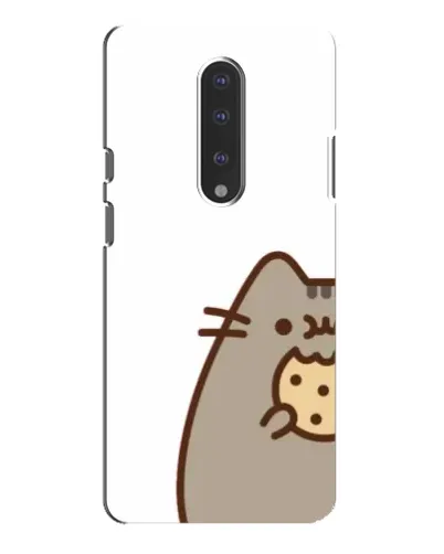 Чехол для OnePlus 7 Pro с картинкой «Пушин с печеньем»