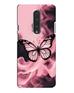 Чохол для OnePlus 7 Pro з картинкою «Метелик у диму»