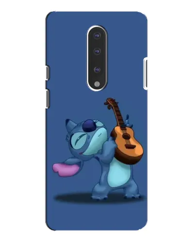 Чехол для OnePlus 7 Pro с картинкой «Стич с укулеле»