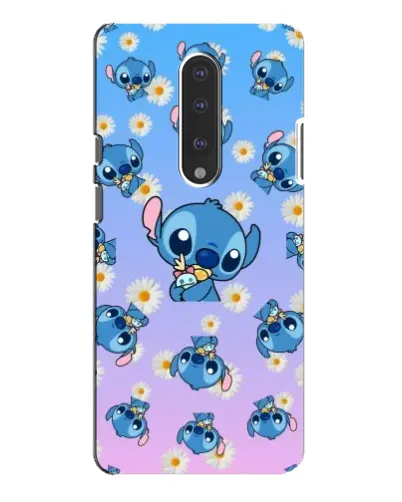 Чехол для OnePlus 7 Pro с картинкой «Паттерн со Стичем»