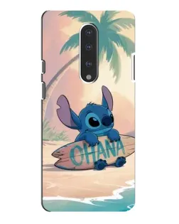 Чехол для OnePlus 7 Pro с картинкой «Стич на серфе»