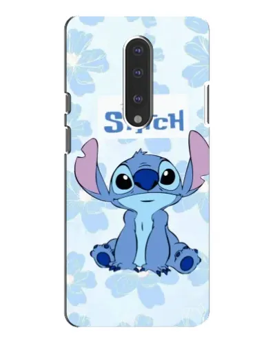 Чехол для OnePlus 7 Pro с картинкой «Stitch среди цветов»