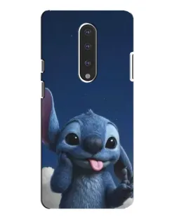 Чехол для OnePlus 7 Pro с картинкой «Стич в облаках»