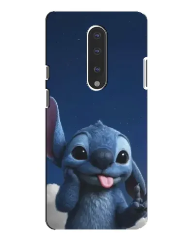 Чехол для OnePlus 7 Pro с картинкой «Стич в облаках»