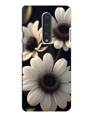 Чохол для OnePlus 7 Pro з картинкою «Білі маргаритки макро»