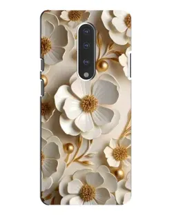 Чохол для OnePlus 7 Pro з картинкою «Білі паперові квіти»