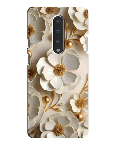 Чохол для OnePlus 7 Pro з картинкою «Білі паперові квіти»