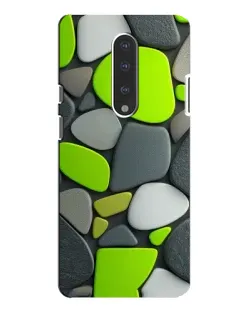 Чохол для OnePlus 7 Pro з картинкою «Яскрава неонова галька»