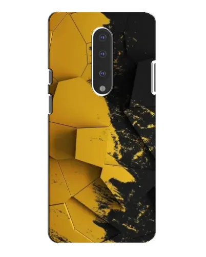 Чохол для OnePlus 7 Pro з картинкою «Золоті уламки геометрії»