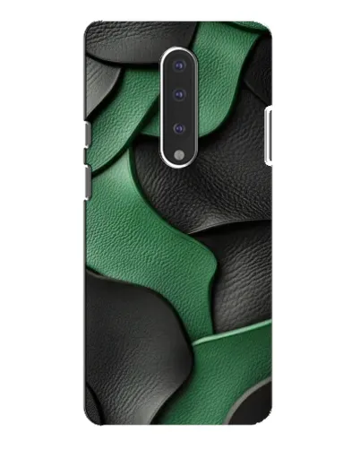 Чохол для OnePlus 7 Pro з картинкою «Зелені шкіряні хвилі»