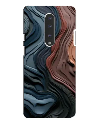 Чохол для OnePlus 7 Pro з картинкою «Кольорові хвилі каньйону»