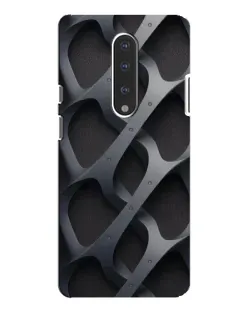 Чохол для OnePlus 7 Pro з картинкою «Об'ємне сіре плетіння»