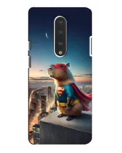 Чехол для OnePlus 7 Pro с картинкой «Капи-мен супергерой» Чехол для OnePlus 7 Pro с картинкой «Капи-мен супергерой»