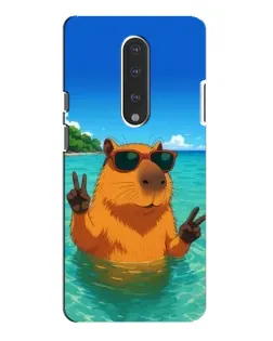 Чехол для OnePlus 7 Pro с картинкой «Морская капибара» Чехол для OnePlus 7 Pro с картинкой «Морская капибара»