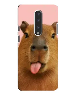 Чехол для OnePlus 7 Pro с картинкой «Капибара с языком» Чехол для OnePlus 7 Pro с картинкой «Капибара с языком»