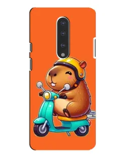 Чехол для OnePlus 7 Pro с картинкой «Капибара на скутере» Чехол для OnePlus 7 Pro с картинкой «Капибара на скутере»