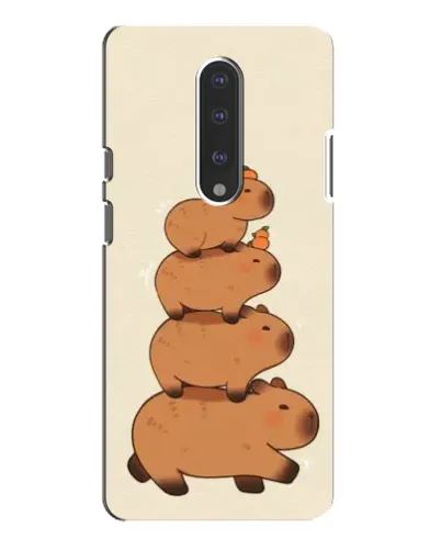 Чехол для OnePlus 7 Pro с картинкой «Башня из капибар»