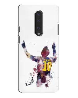 Чохол для OnePlus 7 Pro з картинкою «Акварельний Мессі Барселона»