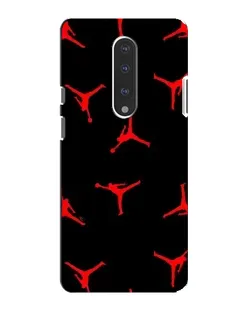 Чехол для OnePlus 7 с картинкой «Jordan Red Pattern»