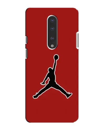Чехол для OnePlus 7 с картинкой «Jordan Red Back»