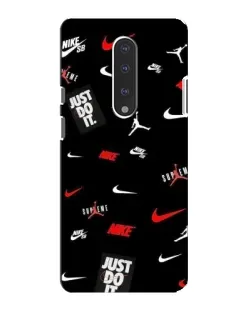 Чехол для OnePlus 7 с картинкой «Nike Mix Pattern»