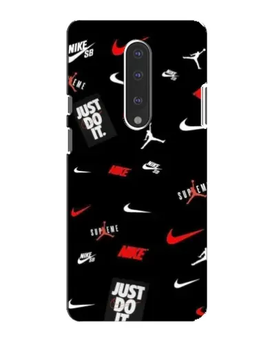 Чехол для OnePlus 7 с картинкой «Nike Mix Pattern»