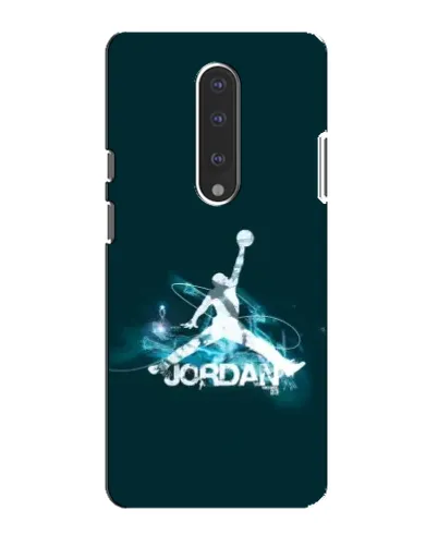Чехол для OnePlus 7 с картинкой «Jordan Blue Fire»