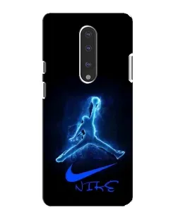 Чехол для OnePlus 7 с картинкой «Jordan Neon Blue»