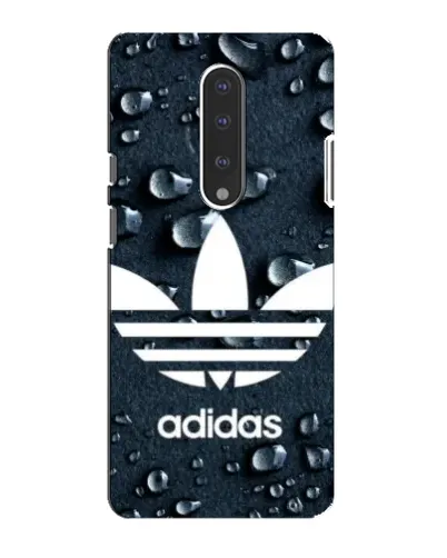 Чехол для OnePlus 7 с картинкой «Adidas Trefoil Blue»