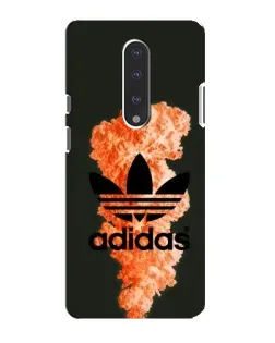 Чехол для OnePlus 7 с картинкой «Оранжевый дым Adidas»