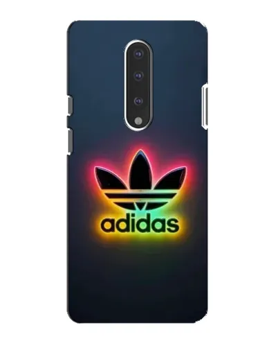 Чехол для OnePlus 7 с картинкой «Неоновый Adidas»