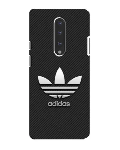 Чехол для OnePlus 7 с картинкой «Adidas Карбоновая текстура»