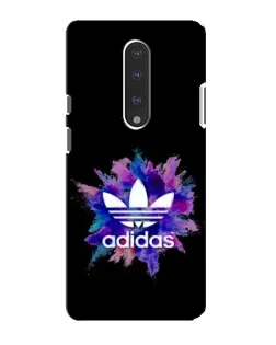 Чехол для OnePlus 7 с картинкой «Взрыв красок Adidas»