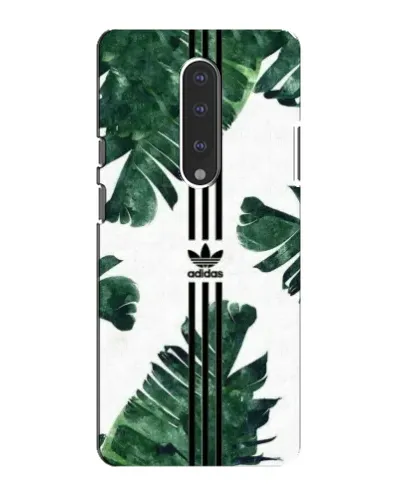 Чехол для OnePlus 7 с картинкой «Пальмовые листья адидас»
