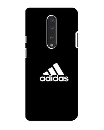Чехол для OnePlus 7 с картинкой «Черная классика Adidas»
