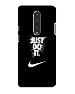 Чехол для OnePlus 7 с картинкой «Текстовый принт Nike»