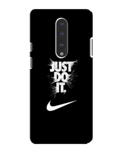 Чехол для OnePlus 7 с картинкой «Текстовый принт Nike»