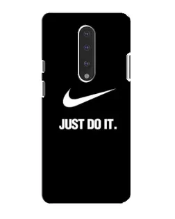 Чехол для OnePlus 7 с картинкой «Классический принт Nike»