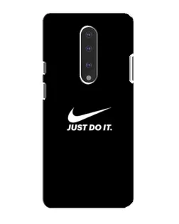 Чехол для OnePlus 7 с картинкой «Минимализм от Nike»