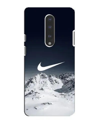Чехол для OnePlus 7 с картинкой «Nike — зимние горы»