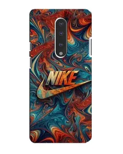 Чехол для OnePlus 7 с картинкой «Nike в абстракции»