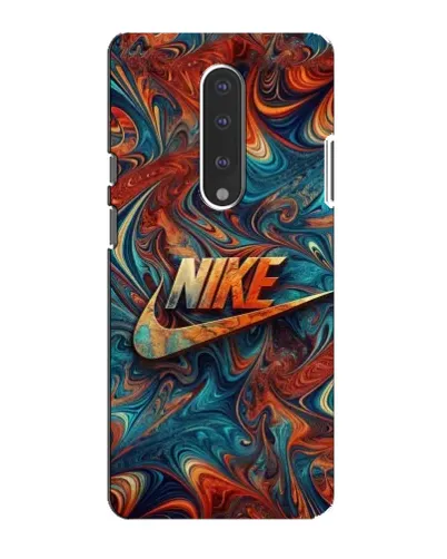 Чехол для OnePlus 7 с картинкой «Nike в абстракции»