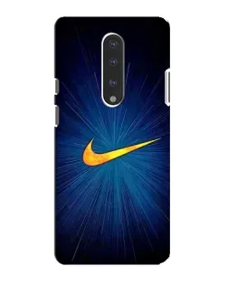 Чохол для OnePlus 7 з картинкою «Синій пульс Nike» Чохол для OnePlus 7 з картинкою «Синій пульс Nike»