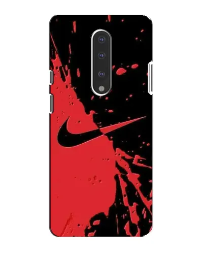 Чехол для OnePlus 7 с картинкой «Красные брызги Nike» Чехол для OnePlus 7 с картинкой «Красные брызги Nike»