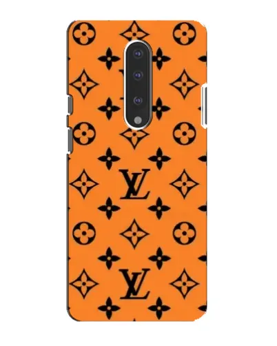 Чохол для OnePlus 7 з картинкою «Помаранчевий стиль LV»