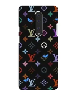 Чохол для OnePlus 7 з картинкою «Кольорова монограма LV»